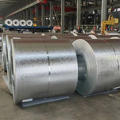 Z30-Z275G/M2 열로 롤 된 진열 스틸 금속 코일 4-5MT 무게