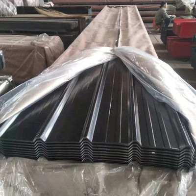 가시화 된 점토 가연화 된 corrugated 강철 지붕 장