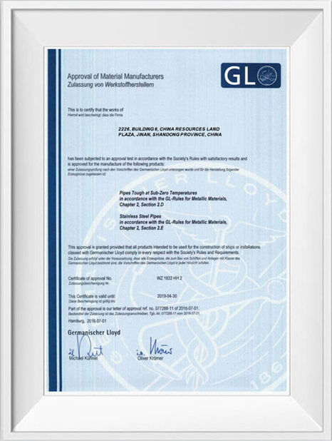 중국 Shandong Hongxin International Trade Co., LTD. 인증